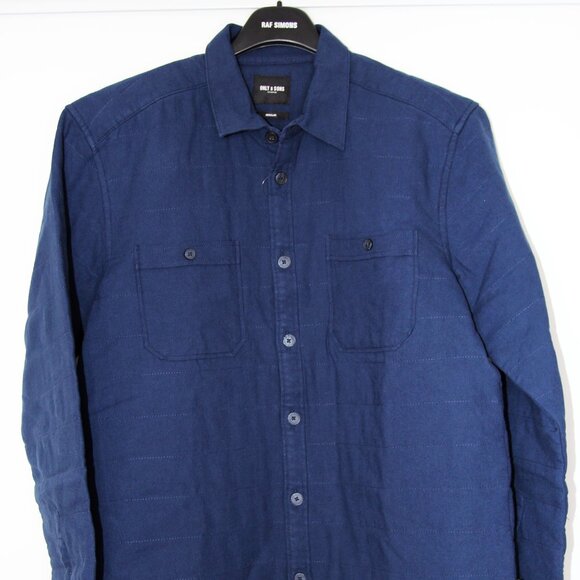 BNWT SS21 ONLY & SONS ONSOBRIAN QUILTED OVERSHIRT L - Picture 2 of 12
